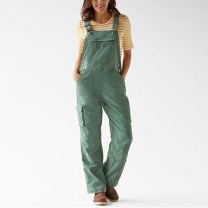 Duluth Trading Co Fir Green Women's Heirloom Gardening Bib Utility Overalls MX31